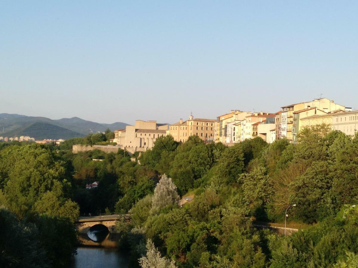 Ferienwohnung El Mirador De La Cuesta De Santo Domingo Pamplona Exterior foto